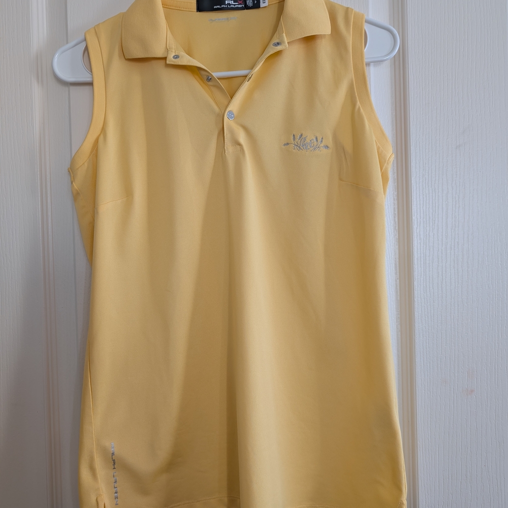 Ralph Lauren Sleeveless Polo Shirt NWOT